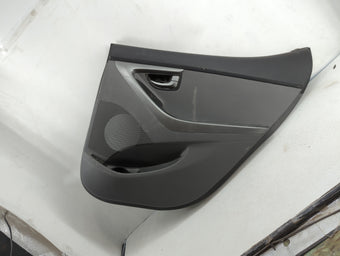 compare product 2016 Hyundai Elantra Rear Right Passenger Interior Door Panel Trim Grey