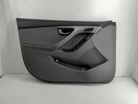 2016 Hyundai Elantra Front Left Driver Interior Door Panel Trim Grey - Oemusedautoparts1.com