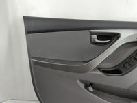 2016 Hyundai Elantra Front Left Driver Interior Door Panel Trim Grey - Oemusedautoparts1.com
