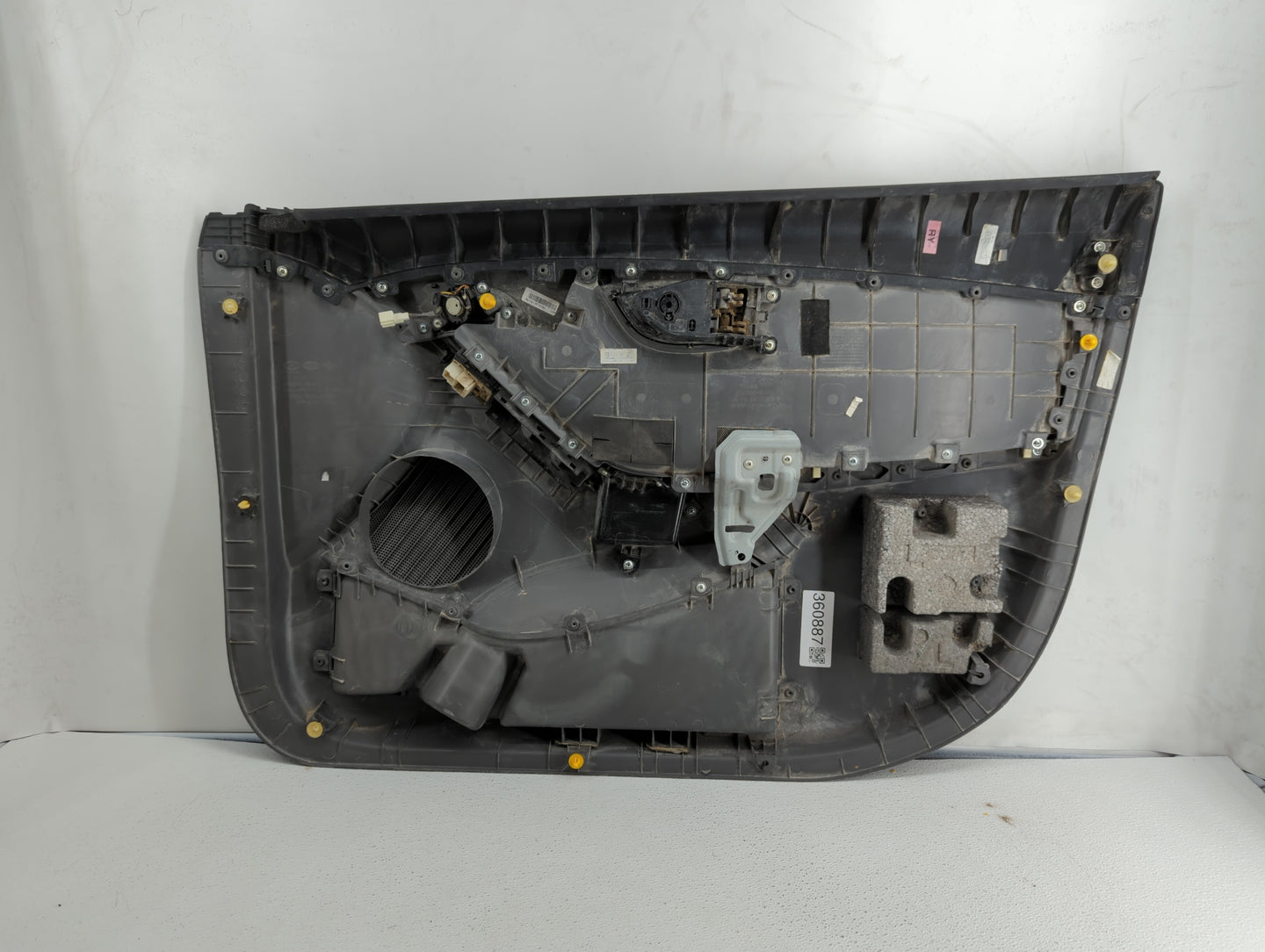 2016 Hyundai Elantra Front Left Driver Interior Door Panel Trim Grey - Oemusedautoparts1.com
