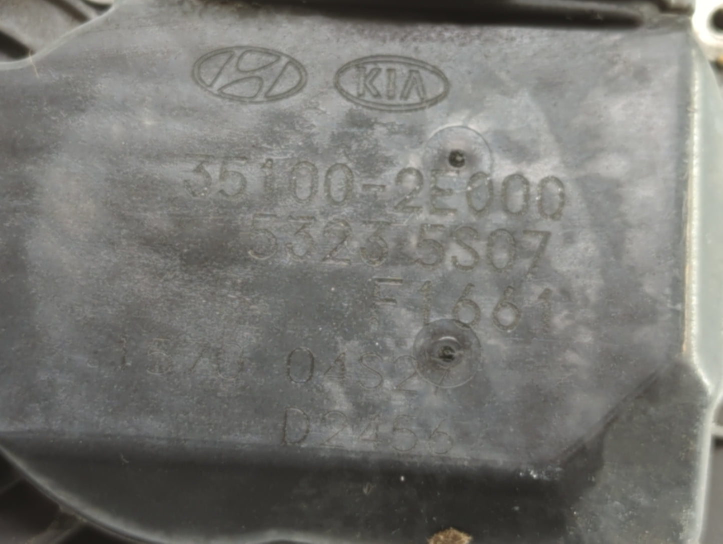 2011-2020 Hyundai Elantra Throttle Body P/N:35100-2E000 1302150124 Fits OEM Used Auto Parts - Oemusedautoparts1.com