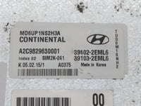 2014-2016 Hyundai Elantra PCM Engine Control Computer ECU ECM PCU OEM P/N:39103-2EML5 39102-2EML5 Fits Fits 2014 2015 2016 O