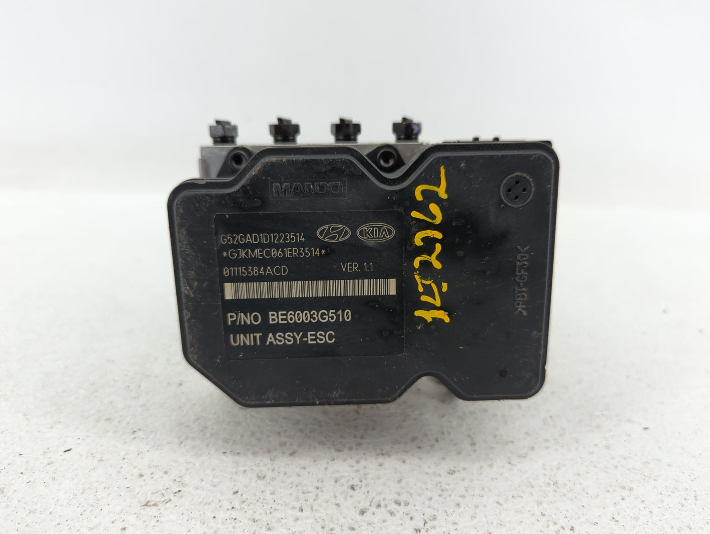 2014-2016 Hyundai Elantra ABS Pump Control Module Replacement P/N:BE6003G510 58920-3X630 Fits Fits 2014 2015 2016 OEM Used A