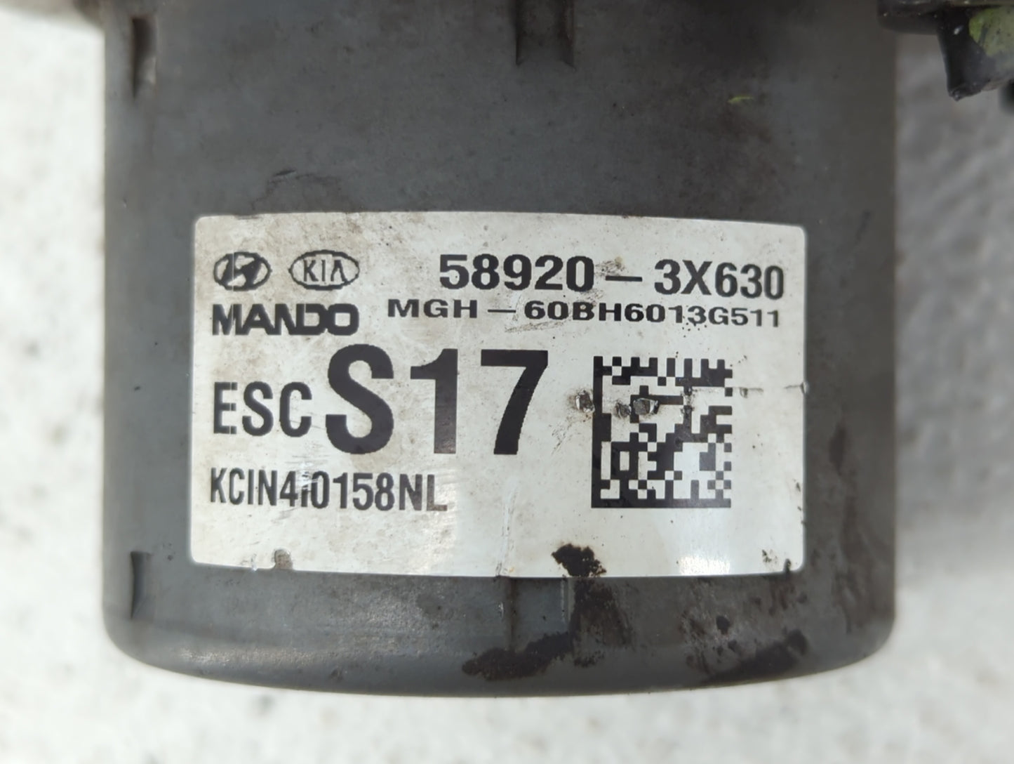 2014-2016 Hyundai Elantra ABS Pump Control Module Replacement P/N:BE6003G510 58920-3X630 Fits Fits 2014 2015 2016 OEM Used A