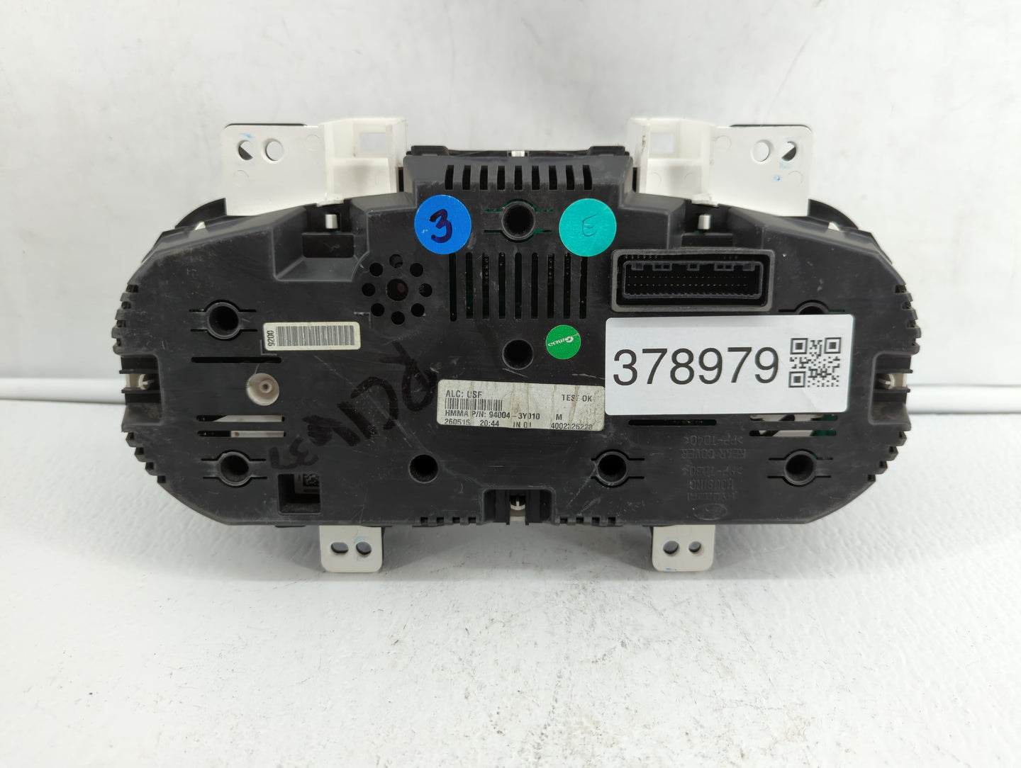 2014-2016 Hyundai Elantra Instrument Cluster Speedometer Gauges P/N:83800-52X70 94004-3Y010 Fits Fits 2014 2015 2016 OEM Use