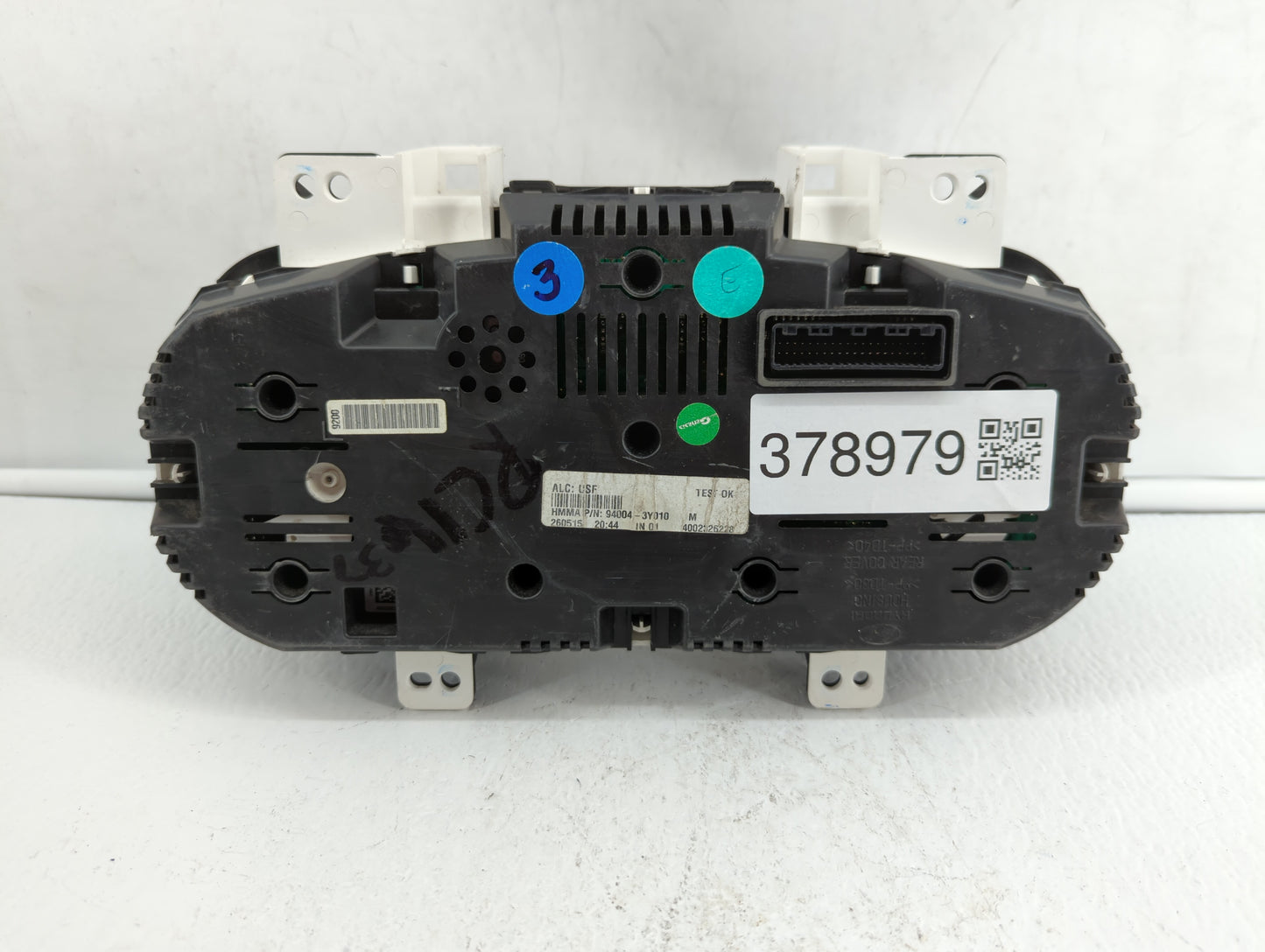 2014-2016 Hyundai Elantra Instrument Cluster Speedometer Gauges P/N:83800-52X70 94004-3Y010 Fits Fits 2014 2015 2016 OEM Use