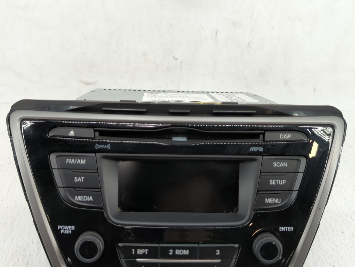 2014-2016 Hyundai Elantra Am Fm Cd Player Radio Receiver - Oemusedautoparts1.com