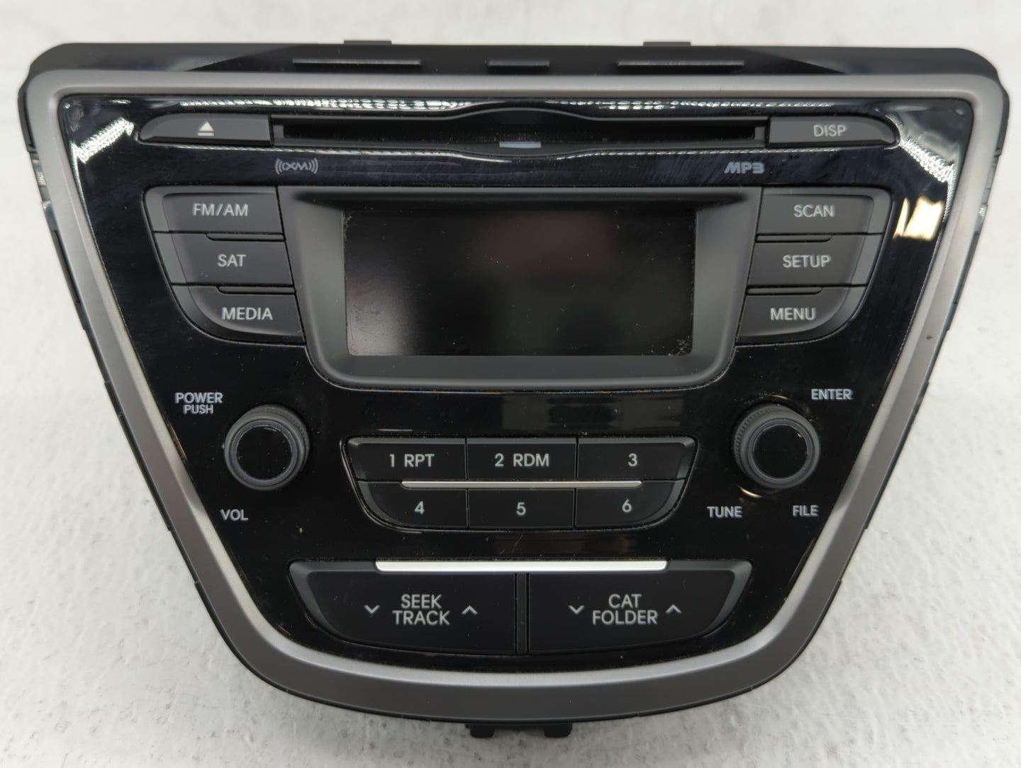 2014-2016 Hyundai Elantra Am Fm Cd Player Radio Receiver - Oemusedautoparts1.com