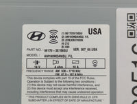 2014-2016 Hyundai Elantra Am Fm Cd Player Radio Receiver 380516 - Oemusedautoparts1.com