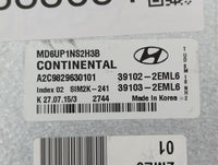 2014-2016 Hyundai Elantra PCM Engine Control Computer ECU ECM PCU OEM P/N:39103-2EML6 39102-2EML6 Fits Fits 2014 2015 2016 O