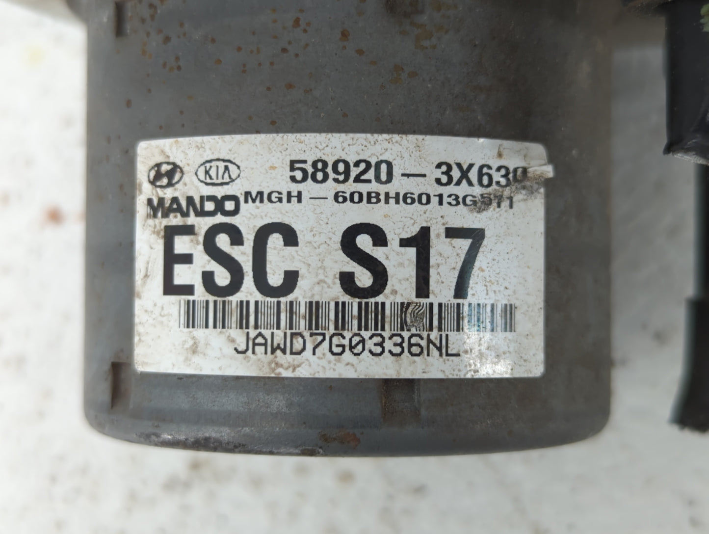 2014-2016 Hyundai Elantra ABS Pump Control Module Replacement P/N:BE6003G510 58920-3X630 Fits Fits 2014 2015 2016 OEM Used A