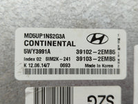 2014-2016 Hyundai Elantra PCM Engine Control Computer ECU ECM PCU OEM P/N:39100-2EML6 39102-2EMB5 Fits Fits 2014 2015 2016 O