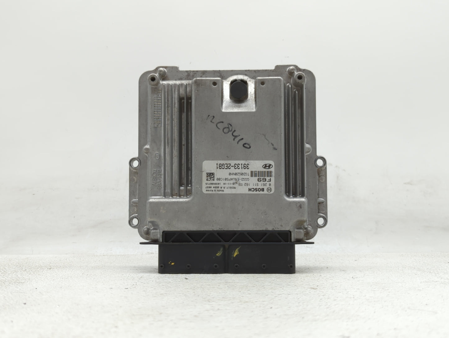 2016-2017 Hyundai Elantra PCM Engine Control Computer ECU ECM PCU OEM P/N:39133-2EGB1 Fits Fits 2016 2017 OEM Used Auto Part