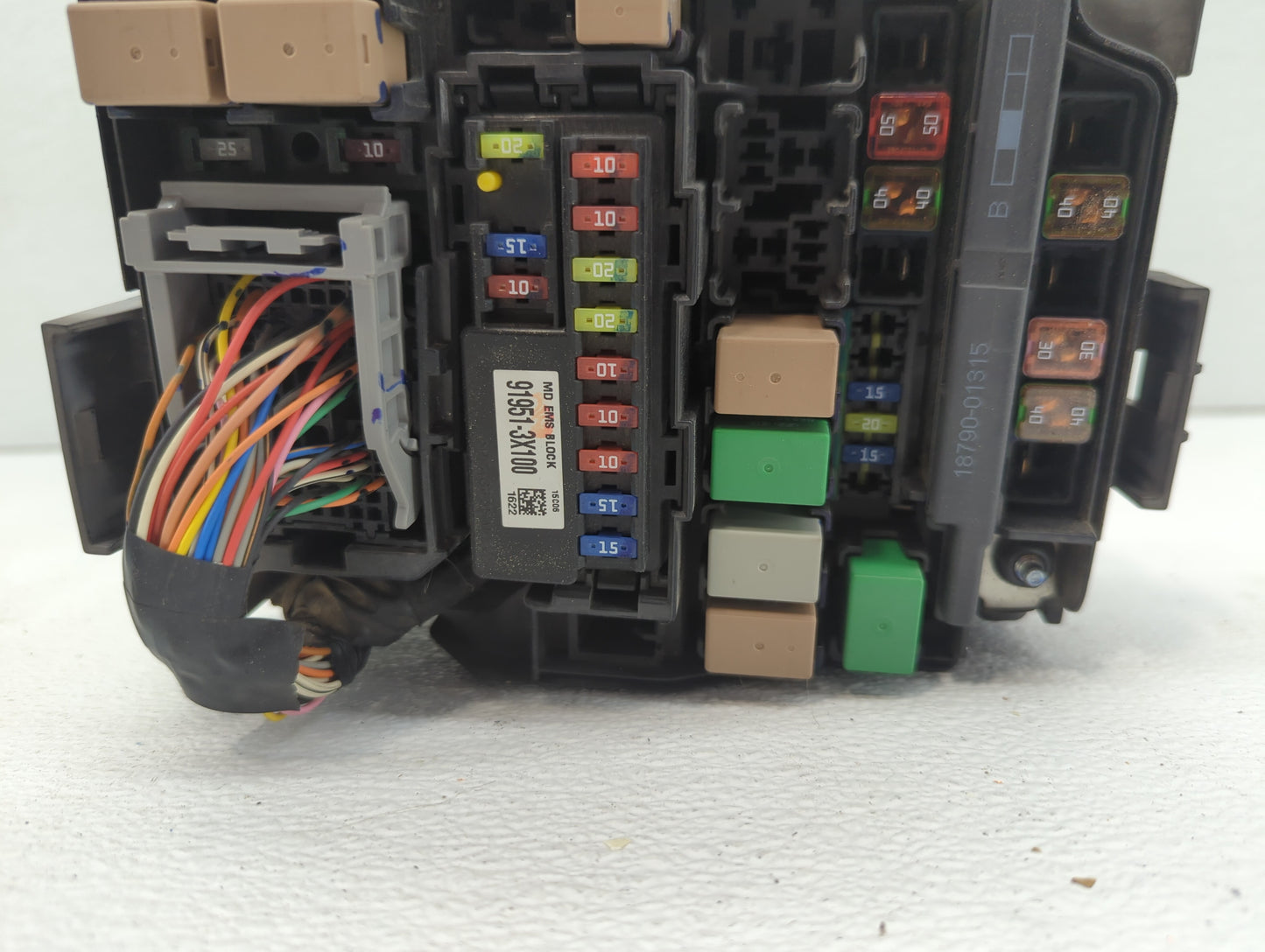 2014-2016 Hyundai Elantra Fusebox Fuse Box Panel Relay Module P/N:912013Y060 91951-3X100 Fits Fits 2014 2015 2016 OEM Used A