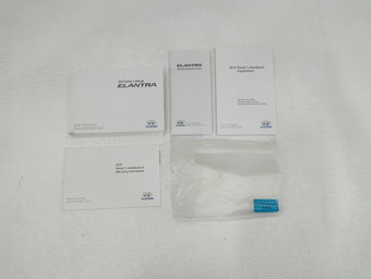 compare product 2016 Hyundai Elantra Owners Manual Book Guide OEM Used Auto Parts