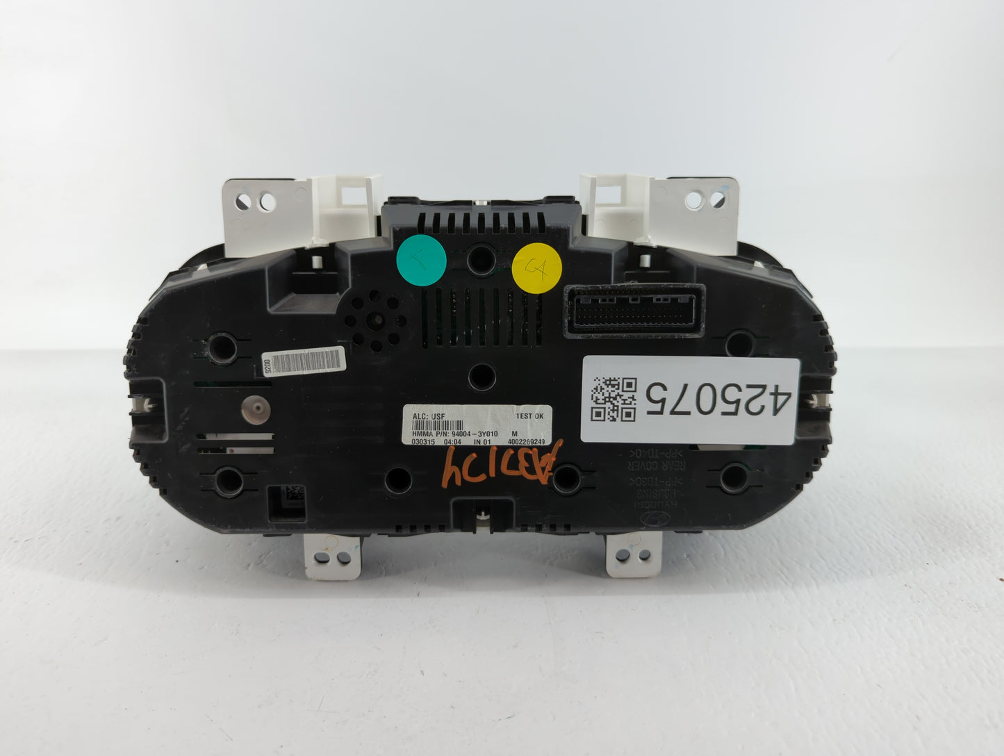 2014-2016 Hyundai Elantra Instrument Cluster Speedometer Gauges P/N:94004-3Y000 94004-3Y010 Fits Fits 2014 2015 2016 OEM Use