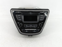 2014-2016 Hyundai Elantra Am Fm Cd Player Radio Receiver 425142 - Oemusedautoparts1.com