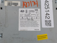 2014-2016 Hyundai Elantra Am Fm Cd Player Radio Receiver 425142 - Oemusedautoparts1.com
