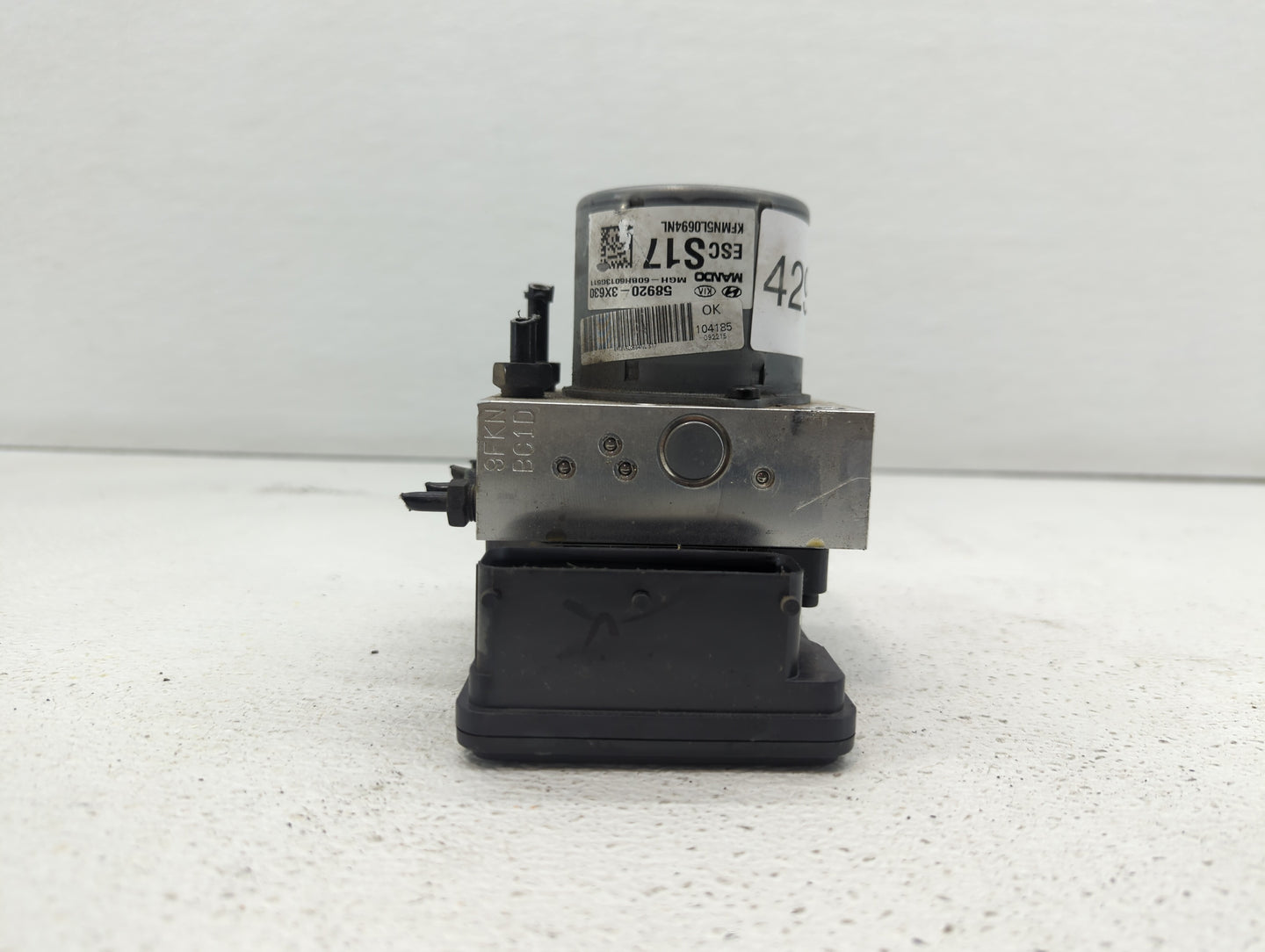 2014-2016 Hyundai Elantra ABS Pump Control Module Replacement P/N:58920-3X630 Fits Fits 2014 2015 2016 OEM Used Auto Parts -