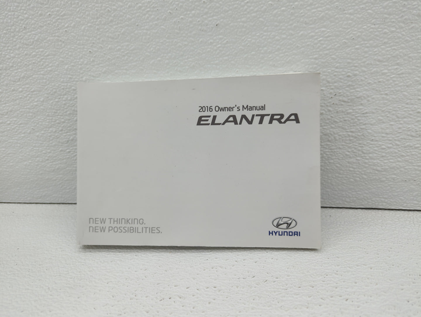 2016 Hyundai Elantra Owners Manual Book Guide OEM Used Auto Parts - Oemusedautoparts1.com