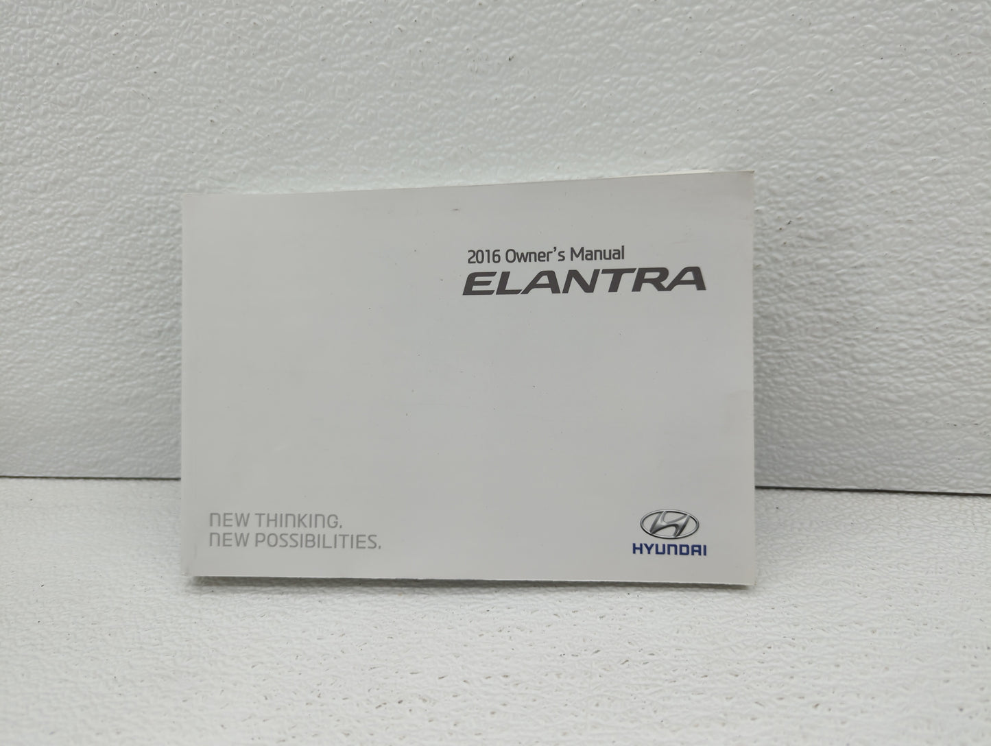 2016 Hyundai Elantra Owners Manual Book Guide OEM Used Auto Parts - Oemusedautoparts1.com