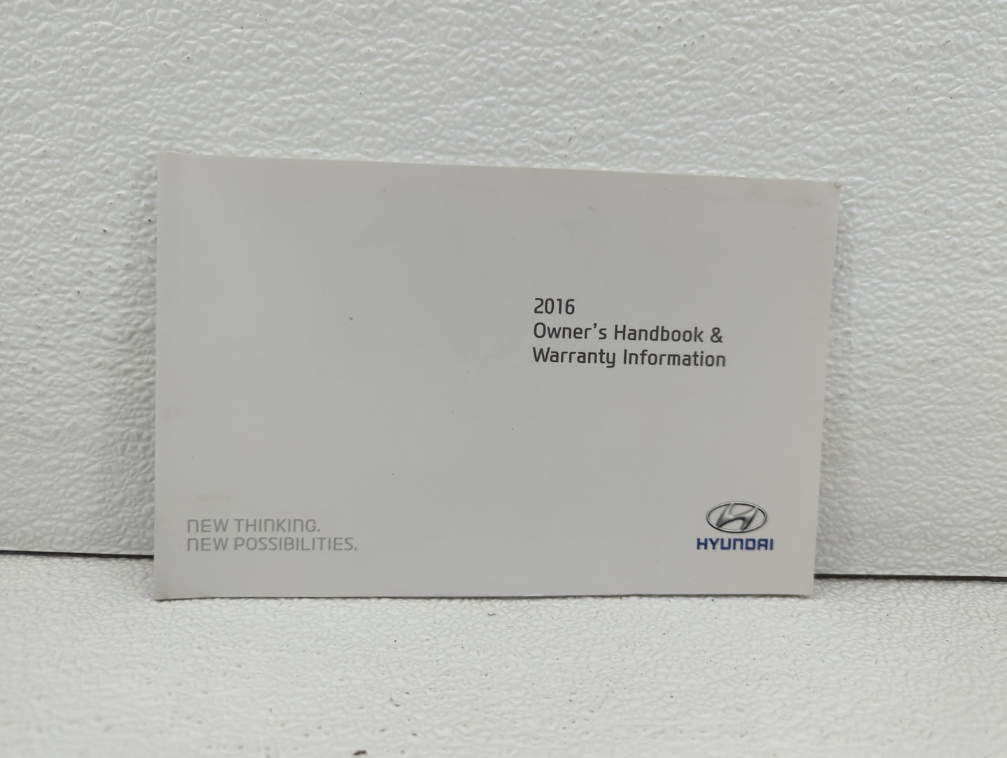 2016 Hyundai Elantra Owners Manual Book Guide OEM Used Auto Parts - Oemusedautoparts1.com