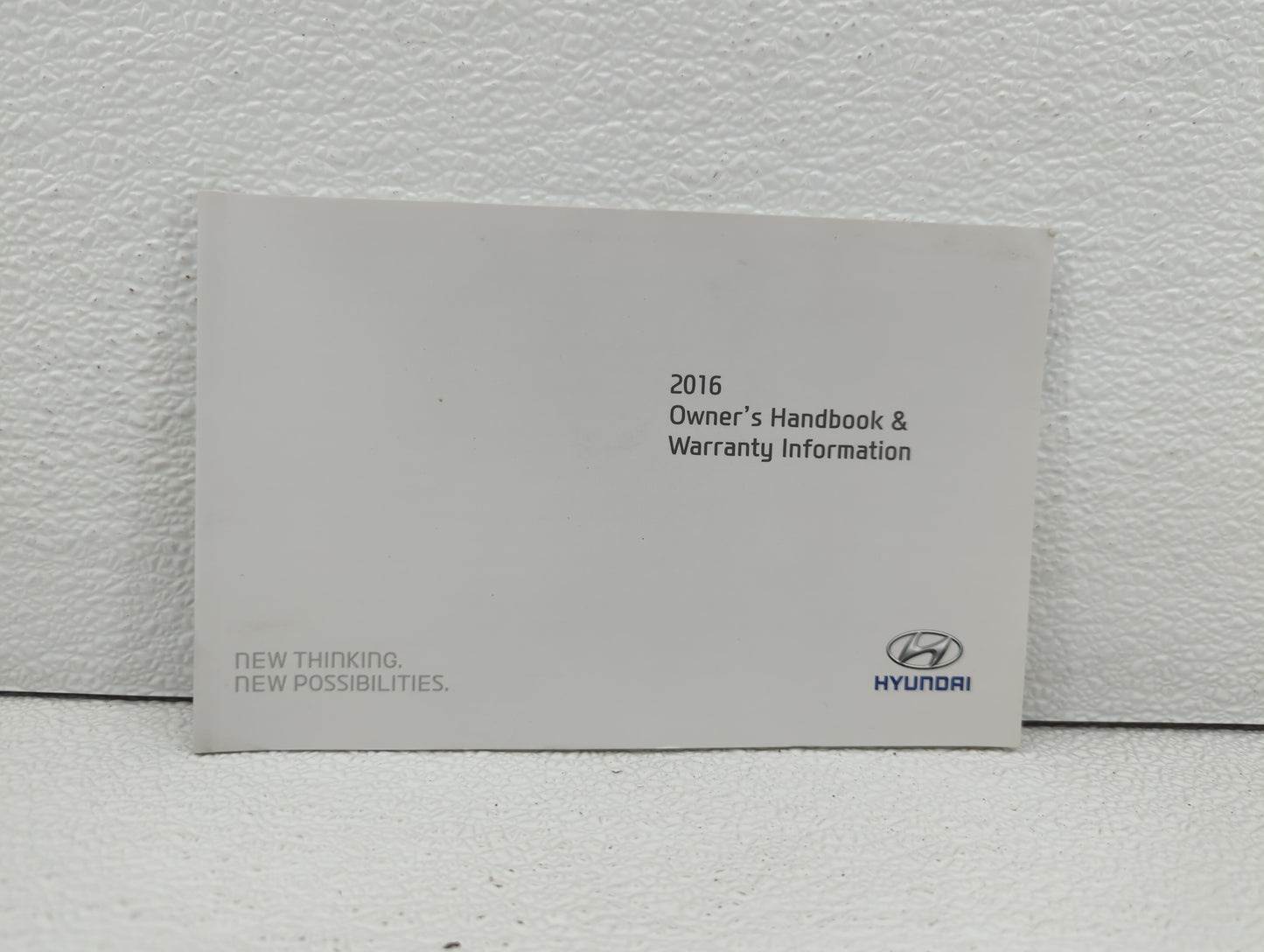 2016 Hyundai Elantra Owners Manual Book Guide OEM Used Auto Parts - Oemusedautoparts1.com