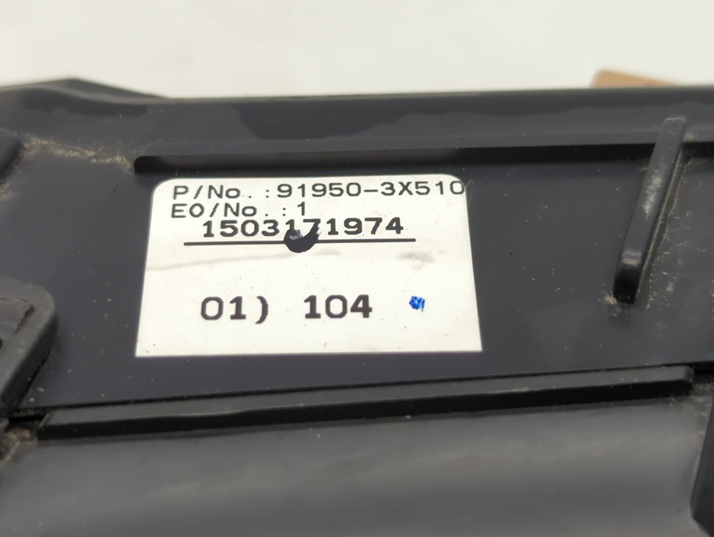 2014-2016 Hyundai Elantra Fusebox Fuse Box Panel Relay Module P/N:919503X510 91265 3X060 Fits Fits 2014 2015 2016 OEM Used A