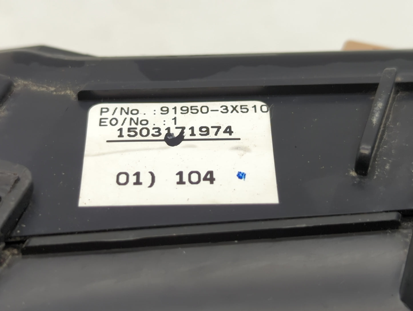 2014-2016 Hyundai Elantra Fusebox Fuse Box Panel Relay Module P/N:919503X510 91265 3X060 Fits Fits 2014 2015 2016 OEM Used A