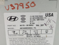2014-2016 Hyundai Elantra Am Fm Cd Player Radio Receiver - Oemusedautoparts1.com