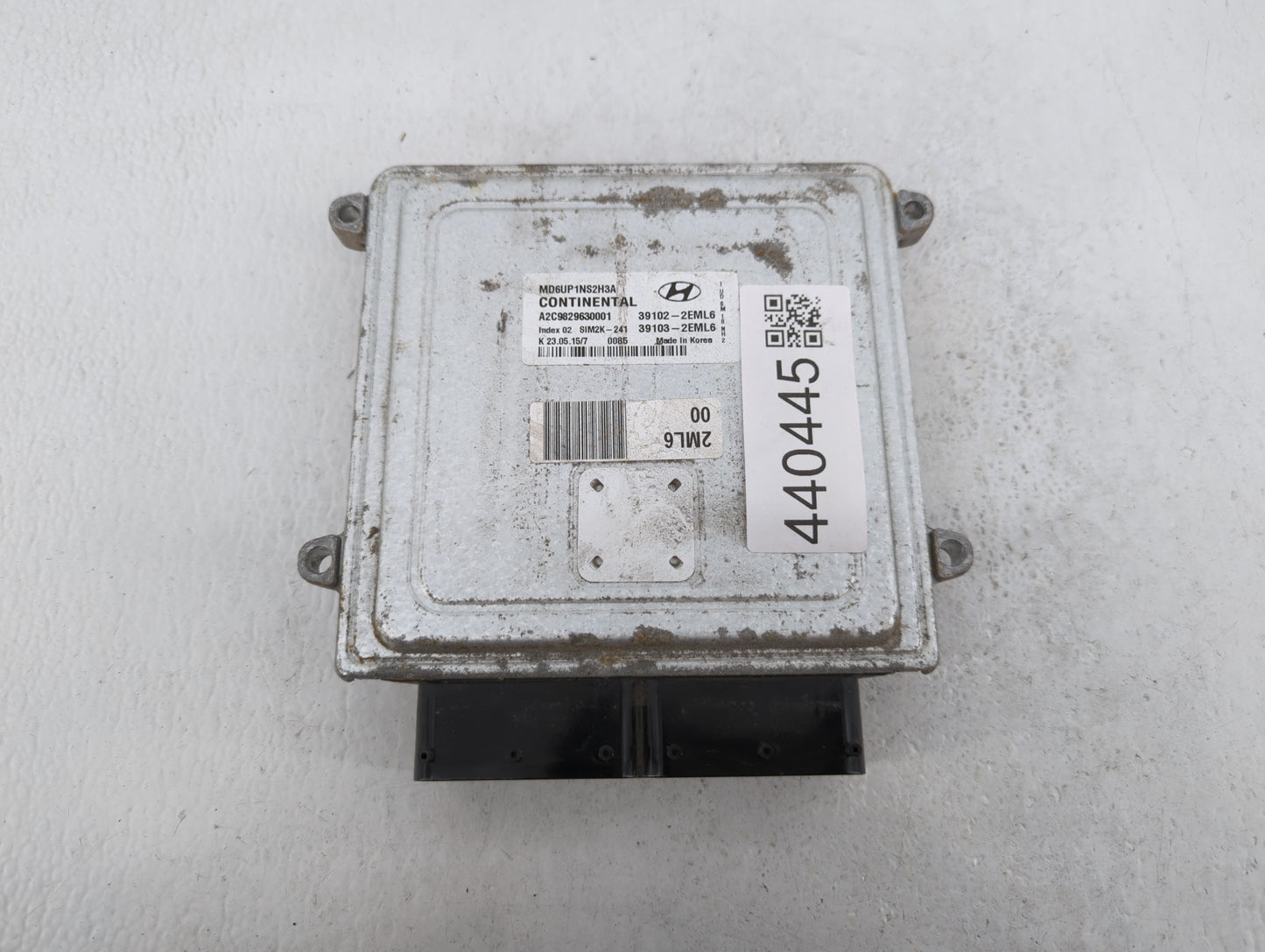 2014-2016 Hyundai Elantra PCM Engine Control Computer ECU ECM PCU OEM P/N:39103-2EMY5 39102-2EMY5 Fits Fits 2014 2015 2016 O