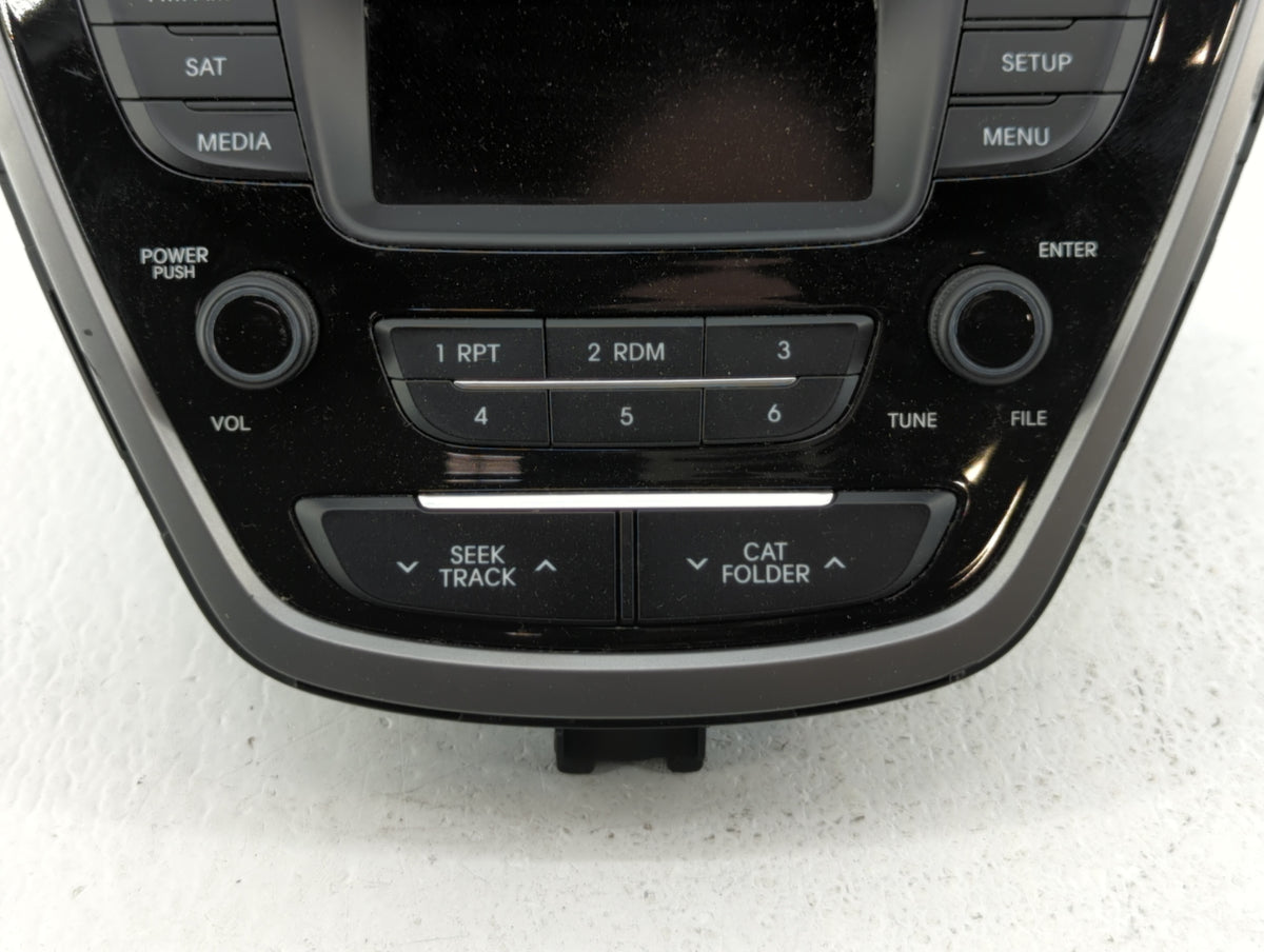 2014-2016 Hyundai Elantra Am Fm Cd Player Radio Receiver 440670 - Oemusedautoparts1.com