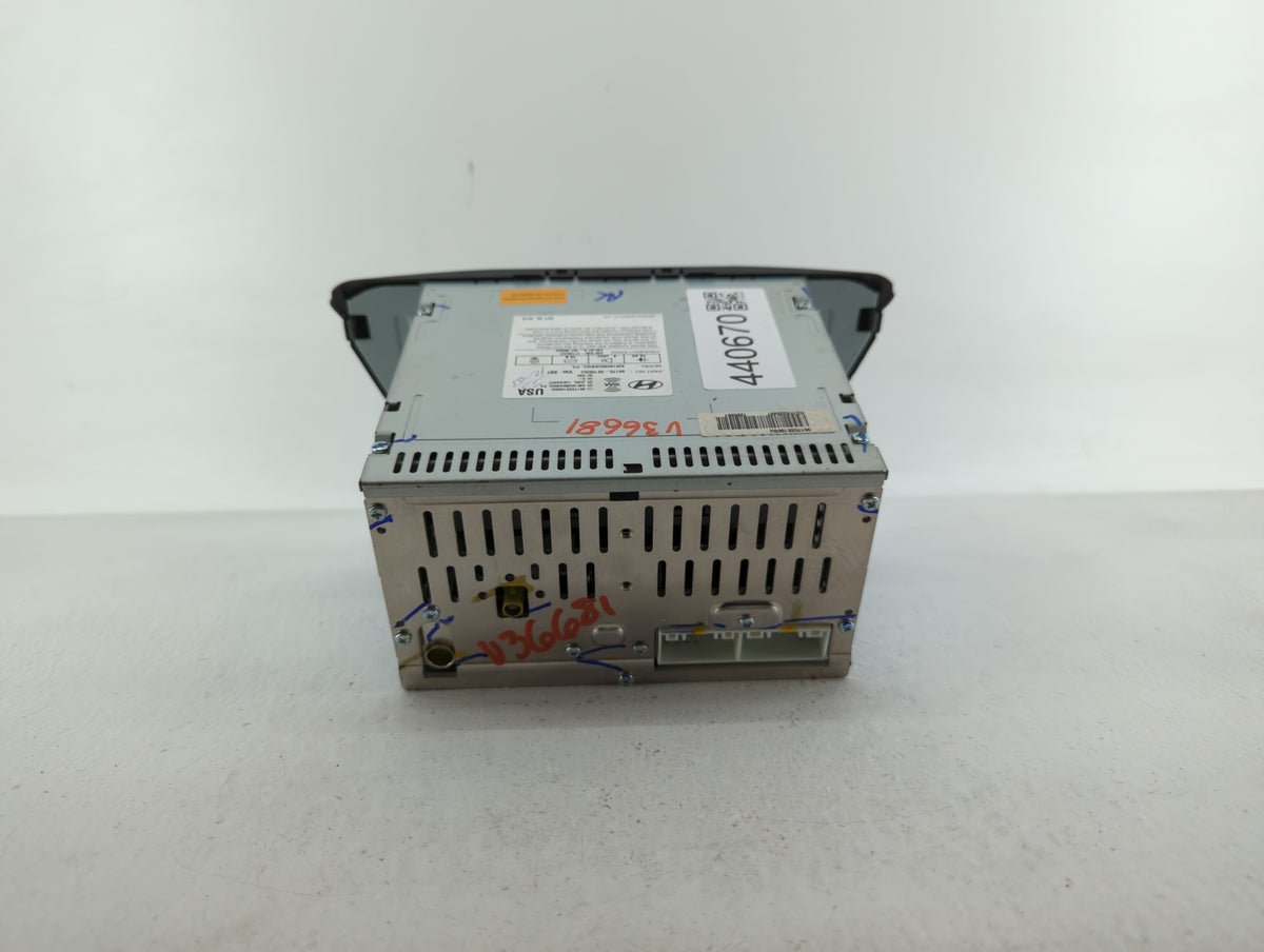 2014-2016 Hyundai Elantra Am Fm Cd Player Radio Receiver 440670 - Oemusedautoparts1.com