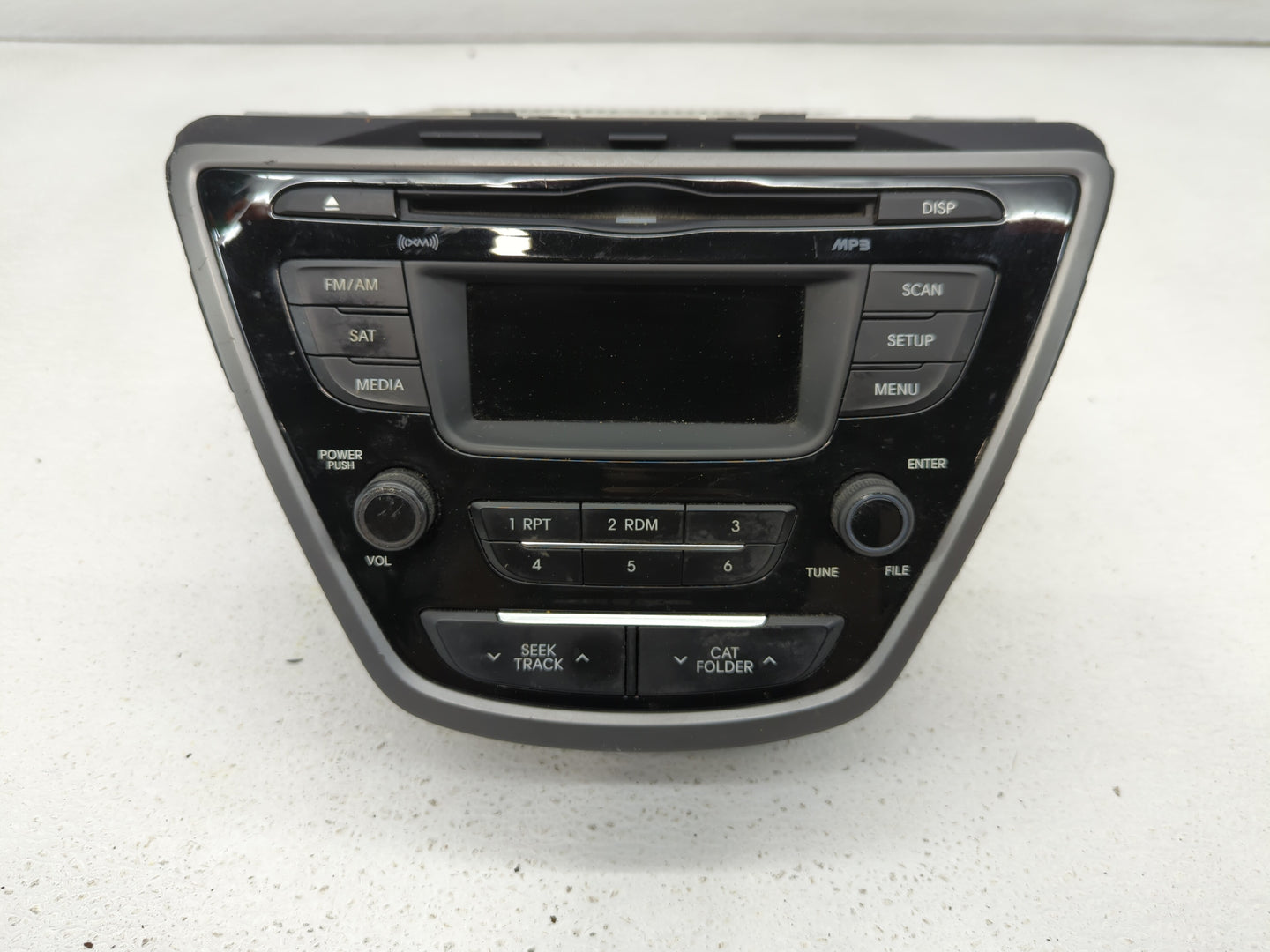 2014-2016 Hyundai Elantra Radio AM FM Cd Player Receiver Replacement P/N:96170-3X156GU Fits Fits 2014 2015 2016 OEM Used Aut