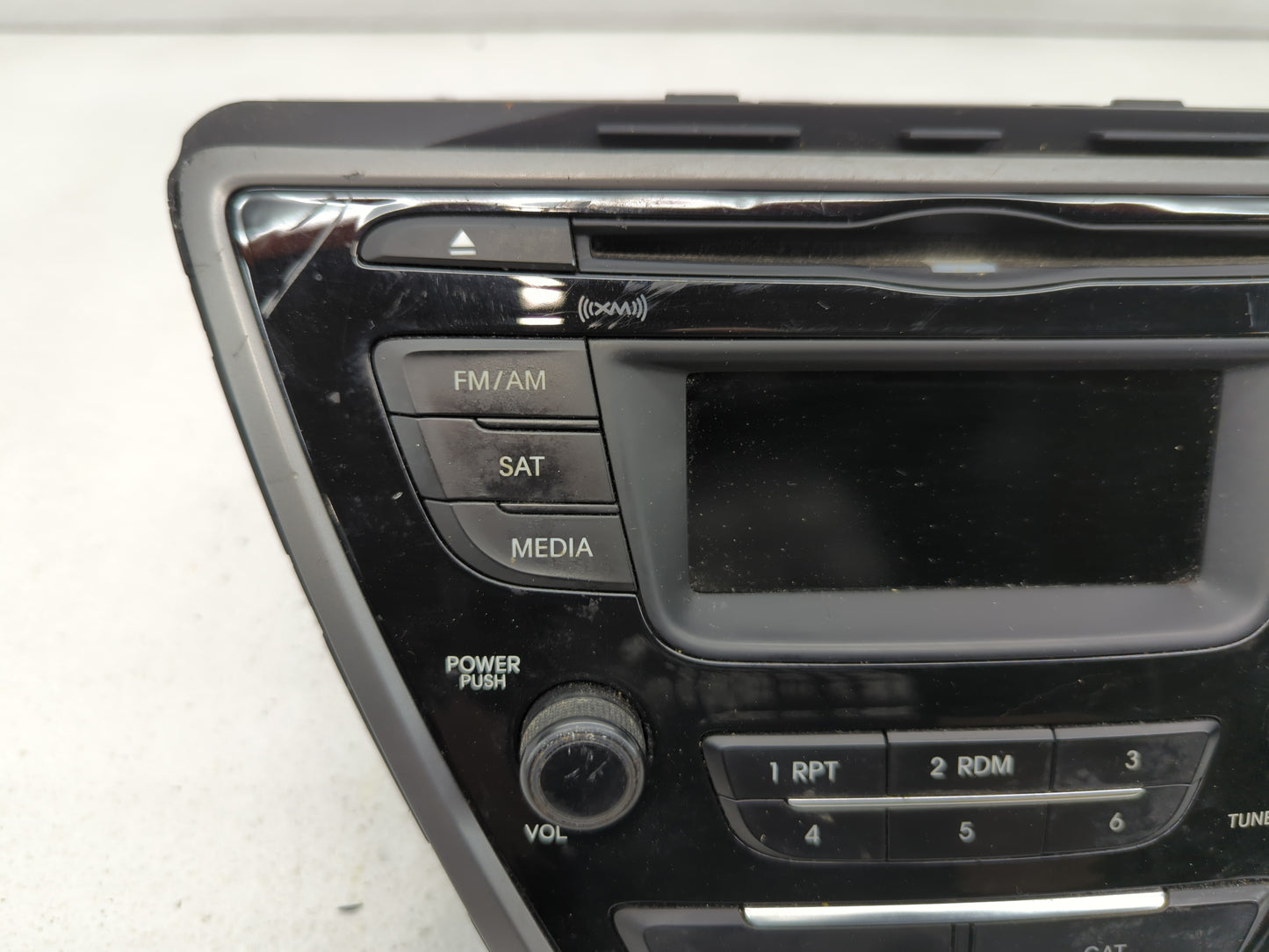2014-2016 Hyundai Elantra Radio AM FM Cd Player Receiver Replacement P/N:96170-3X156GU Fits Fits 2014 2015 2016 OEM Used Aut