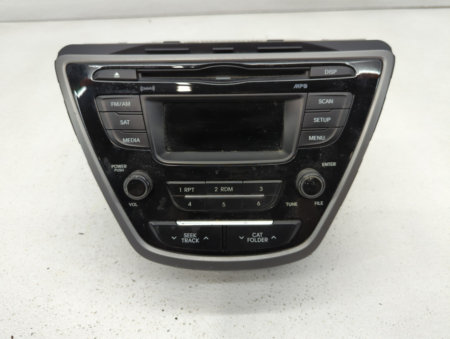 2014-2016 Hyundai Elantra Radio AM FM Cd Player Receiver Replacement P/N:96170-3X156GU Fits Fits 2014 2015 2016 OEM Used Aut