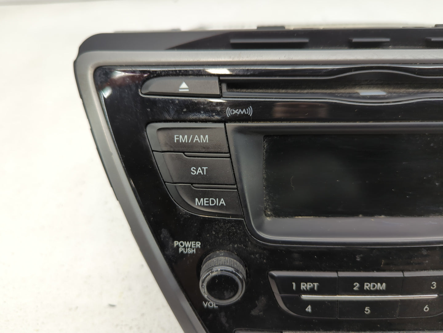 2014-2016 Hyundai Elantra Radio AM FM Cd Player Receiver Replacement P/N:96170-3X156GU Fits Fits 2014 2015 2016 OEM Used Aut