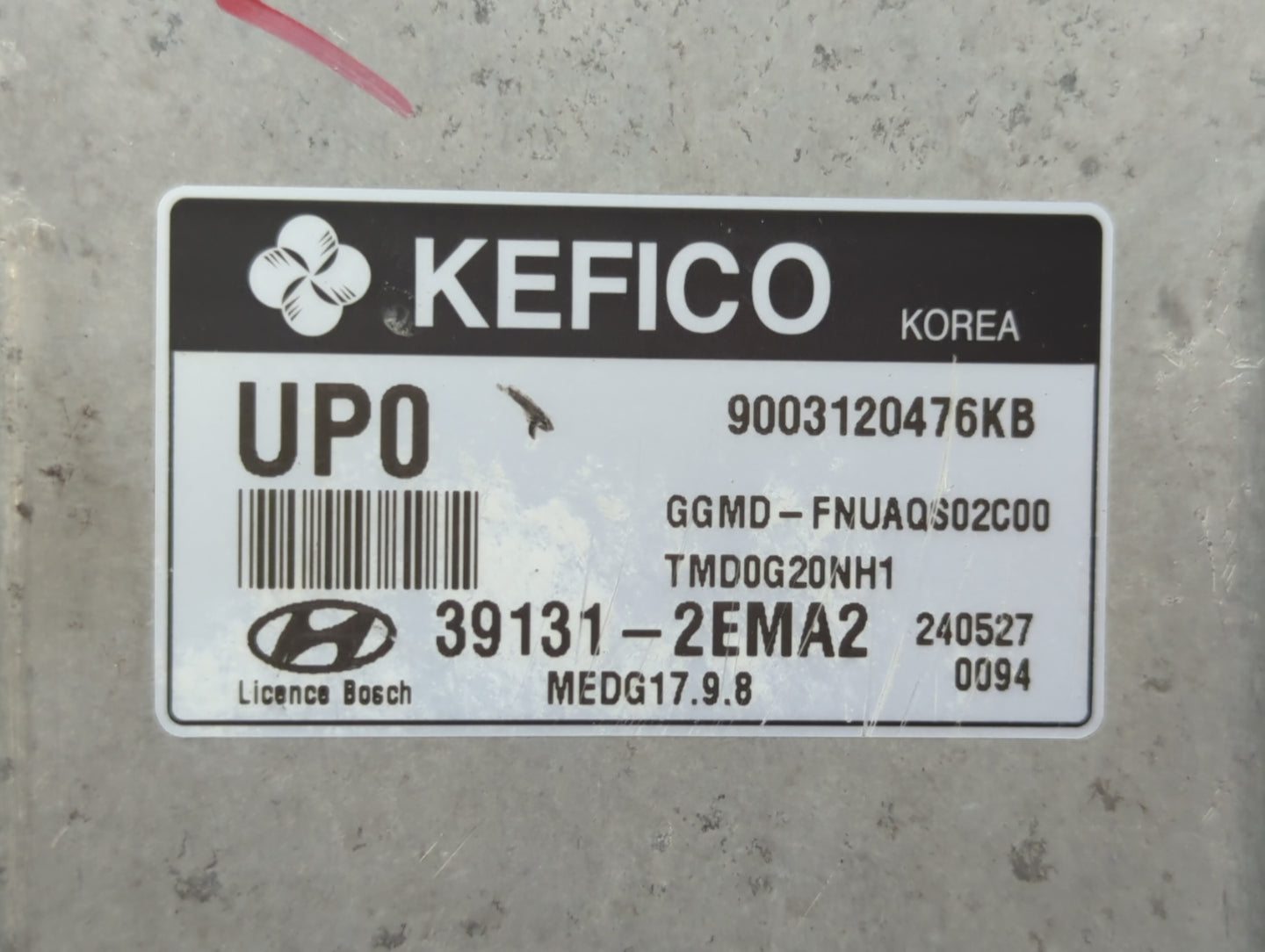2014-2016 Hyundai Elantra PCM Engine Control Computer ECU ECM PCU OEM P/N:39101-2EML6 39100-2EML6 Fits Fits 2014 2015 2016 O
