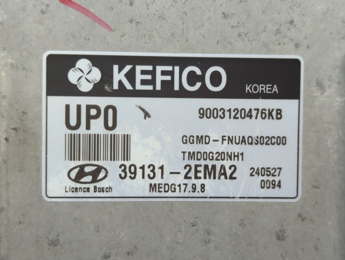 2014-2016 Hyundai Elantra PCM Engine Control Computer ECU ECM PCU OEM P/N:39101-2EML6 39100-2EML6 Fits Fits 2014 2015 2016 O
