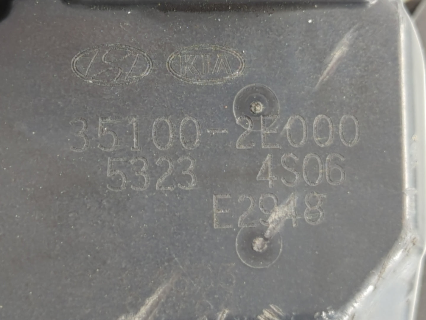 2011-2020 Hyundai Elantra Throttle Body P/N:35100-2E000 35100-2E710 Fits OEM Used Auto Parts - Oemusedautoparts1.com
