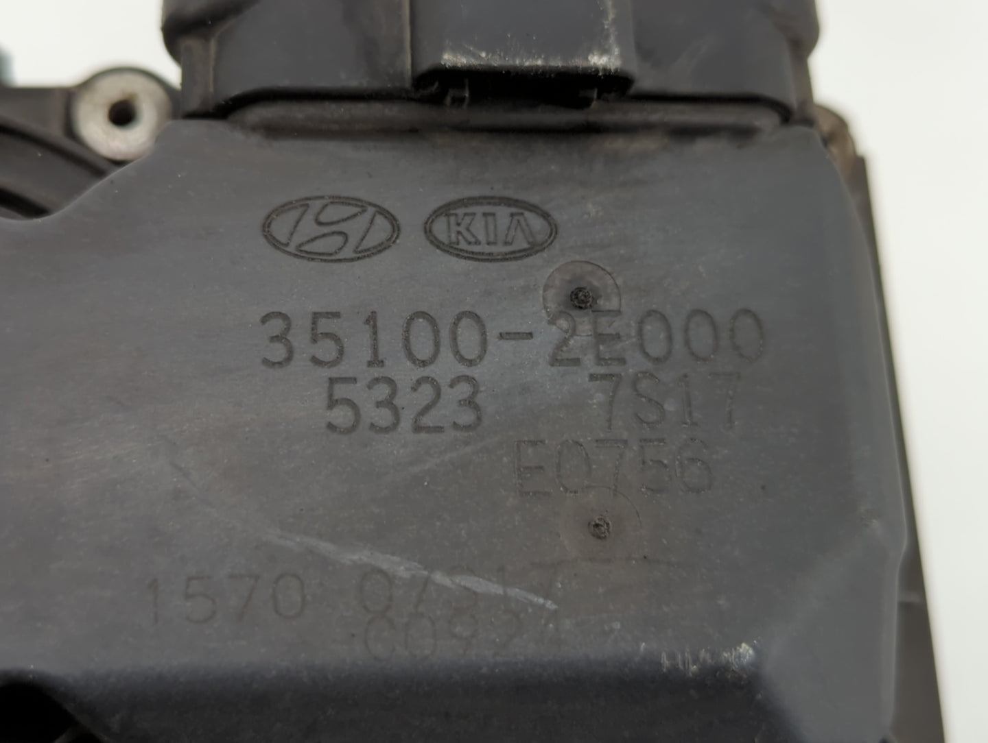 2011-2020 Hyundai Elantra Throttle Body P/N:35100-2E000 35100-2E710 Fits OEM Used Auto Parts - Oemusedautoparts1.com