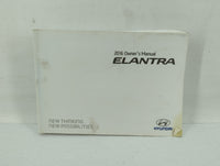 2016 Hyundai Elantra Owners Manual Book Guide OEM Used Auto Parts - Oemusedautoparts1.com