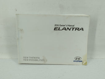 compare product 2016 Hyundai Elantra Owners Manual Book Guide OEM Used Auto Parts