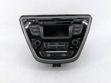 2014-2016 Hyundai Elantra Am Fm Cd Player Radio Receiver - Oemusedautoparts1.com