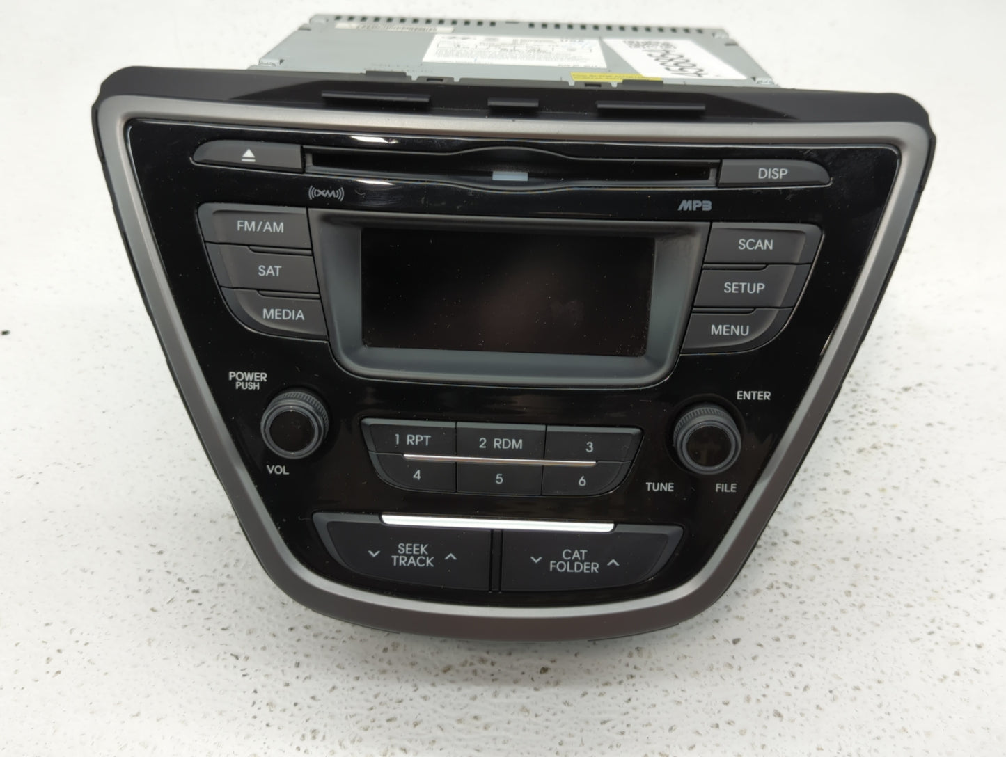 2014-2016 Hyundai Elantra Am Fm Cd Player Radio Receiver - Oemusedautoparts1.com