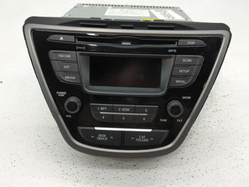 2014-2016 Hyundai Elantra Am Fm Cd Player Radio Receiver - Oemusedautoparts1.com
