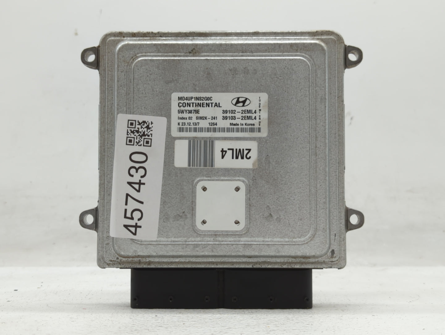 2014-2016 Hyundai Elantra PCM Engine Control Computer ECU ECM PCU OEM P/N:39102-2EML4 39101-2EML6 Fits Fits 2014 2015 2016 O