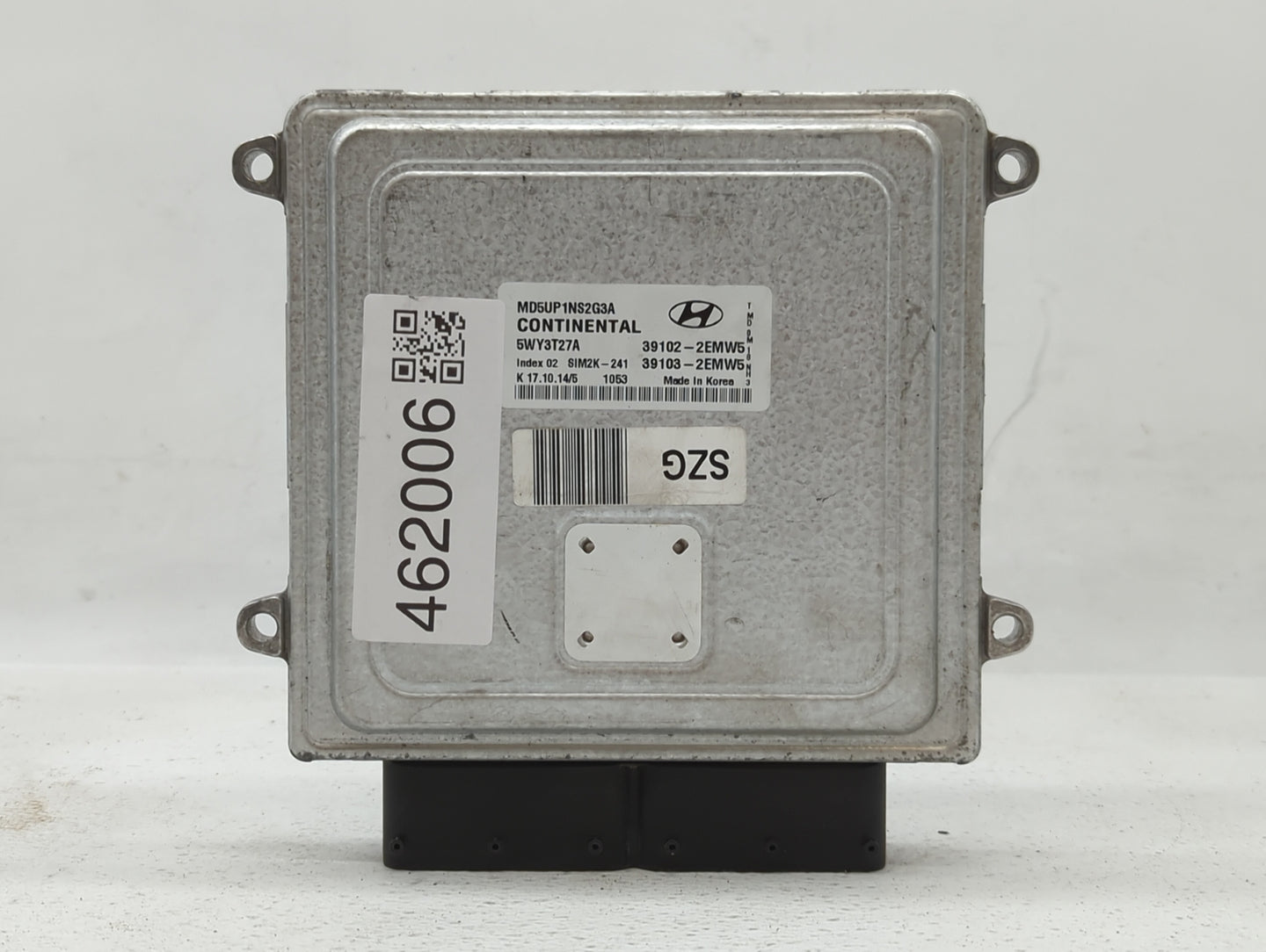 2014-2016 Hyundai Elantra PCM Engine Control Computer ECU ECM PCU OEM P/N:39103-2EMW5 39102-2EMW5 Fits Fits 2014 2015 2016 O