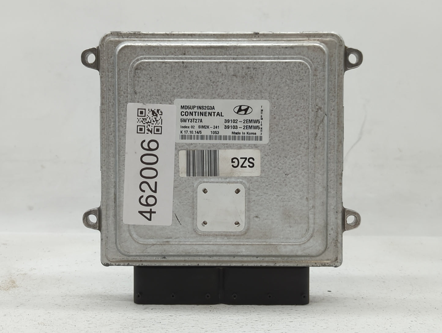 2014-2016 Hyundai Elantra PCM Engine Control Computer ECU ECM PCU OEM P/N:39103-2EMW5 39102-2EMW5 Fits Fits 2014 2015 2016 O