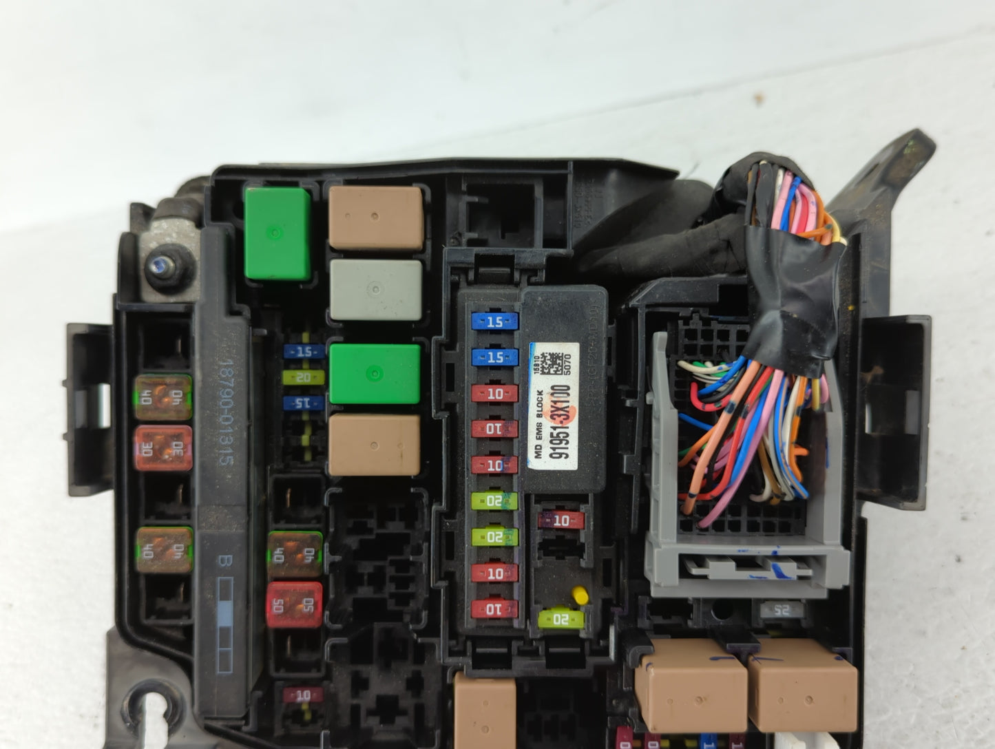 2014-2016 Hyundai Elantra Fusebox Fuse Box Panel Relay Module P/N:914313Y020UA Fits Fits 2014 2015 2016 OEM Used Auto Parts 